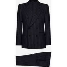 Dolce & Gabbana Suits Dolce & Gabbana Double-breasted Sicilia-fit Suit Multi-colored