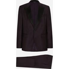 Dolce & Gabbana Black Suits Dolce & Gabbana Single-breasted Tuxedo Suit Multicolor