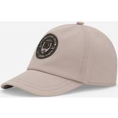 Dolce & Gabbana Beige Headgear Dolce & Gabbana Gabardine Baseball Cap With Dg Logo Beige