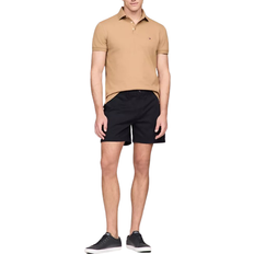 Tommy Hilfiger Slim Fit Stretch Pique Polo - Pinecone Tan