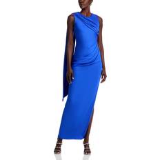 Black Halo Aruna Draped Maxi Dress - Vivid Blue