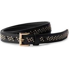 Prada Women Belts Prada Women's Leather Belt with Studs - Black