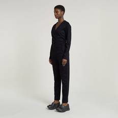 G-Star Jumpsuits & Overalls G-Star Wide Leg Cotton Long Sleeve Jumpsuit - Black