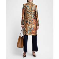 Men - Multicoloured Coats Etro Manteau En Jacquard - Multicolore