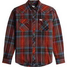 Shirts Topo Designs Mountain Plaid Shirt - Fire Brick Multi Plaid