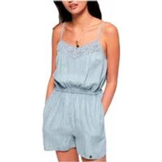 Superdry Women Jumpsuits & Overalls Superdry Playsuit - Blue