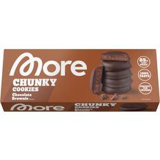 More Nutrition Chunky Cookie Chocolate Brownie 128g 1Pack