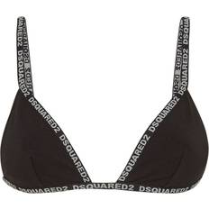 DSquared2 Women Underwear DSquared2 Logo Trim Triangle Cup Bra - Black