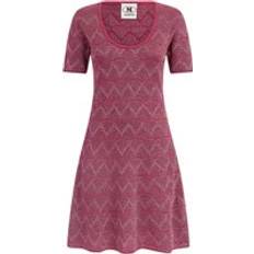 Missoni Zig Zag Flare Klänning - Multicolor