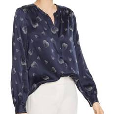 Blouses Joie Mintee Midnight Silk Blouse - Navy Blue