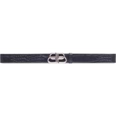 Balenciaga Belts Balenciaga BB Leather Belt - Black