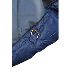 Bucas Rish Outdoor Blanket - Dark Blue/Gold