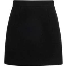 Patou Ull Crepe Kjol - Black