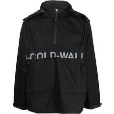 Outerwear A-Cold-Wall Logo Print Hooded Jacket - Black