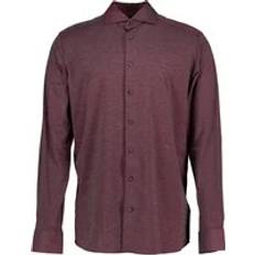 Eton Bordeaux Long Sleeve Shirt - Red