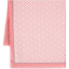 Gucci Men Scarfs Gucci GG-Print Shawl - Silk/Modal Pink