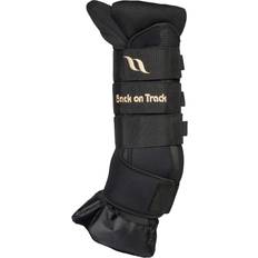 Equestrian Back On Track Royal Deluxe Quick-Release Stable Protector Cloths 2pcs - Black