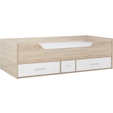 Birlea Camden Cabin Bed White & Oak Effect 38.4x77"