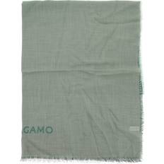 Ferragamo Green Scarfs Ferragamo Gradient Cashmere And Silk Stole - Green