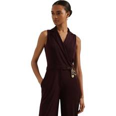 Polo Ralph Lauren Women Jumpsuits & Overalls Polo Ralph Lauren Chain Trim Jumpsuit - Red