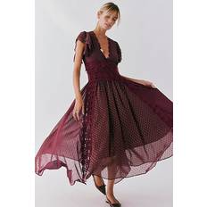 Bali Women Dresses Bali Keely Maxi Dress - Wine Red