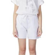 Blauer USA Lace Fastening Cotton Shorts - White
