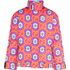 Gucci Outdoor Jackets Gucci GG Kaleidoscope Padded Jacket - Orange