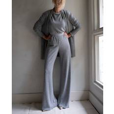 Cashmere Trousers & Shorts Splendid Thermal LYR Wide Leg Pant