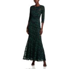 Eliza J Lace Gown - Green