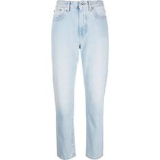 Off-White Women Jeans Off-White Slim-Fit Cropped Jeans - Blue