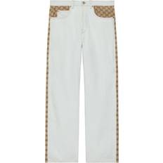 Gucci Jeans Gucci GG Supreme Straight-Leg Jeans - Blue