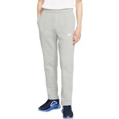 Nike Sportswear Club Fleece Men's Trousers - Dark Grey Heather/Matte Silver/White