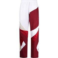 Reebok Unisex Pants & Shorts Reebok Colour-Block Cotton Track Pants - Red