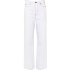 Amiri Women Jeans Amiri Wide-Leg Jeans - White