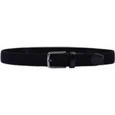 Men - Viscose Belts Paul & Shark Cintura Elastica Intrecciata Con Rifiniture Blue