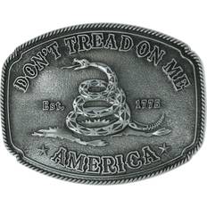 Clothing CTM Don't Tread On Me American Belt Buckle - Antique Silver