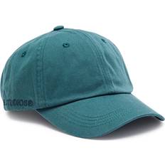 Acne Studios Caps Acne Studios Carliy Logo Embroidered Cotton Twill Cap - Teal