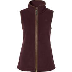 Holland Cooper Country Fleece Gilet - Mulberry