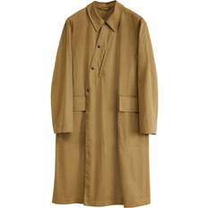 Unisex Coats LEMAIRE Asymmetric Trench Coat - Green