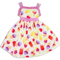 Dresses Joe-Ella Ice Cream Print Dress - Pink