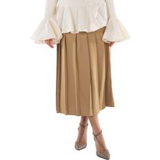 Polo Ralph Lauren Skirts Polo Ralph Lauren Large Pleated Midi Skirt - Yellow