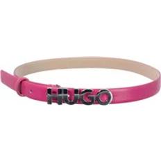 HUGO BOSS Women Accessories HUGO BOSS Zula Belt Leather Logo - Fuchsia