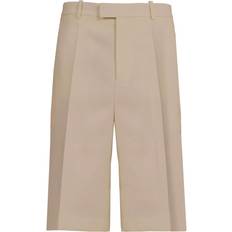 Ferragamo Shorts Ferragamo Pressed Crease Bermuda Shorts - Neutrals