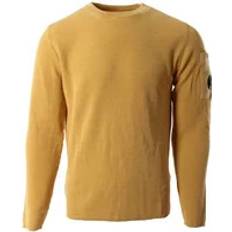C.P. Company Herr Tröjor C.P. Company Round-neck Cotton Sweater - Yellow