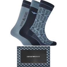 Armani Socks Armani Emporio Men's Short Socks 3 Pairs - Men's