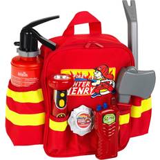 Licht Spielwerkzeuge Klein Firefighter Rucksack 8900