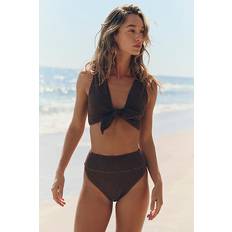 Beach Riot Ritzy Highway Bikini Bottoms - Chocolate Merlot