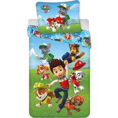 Paw Patrol Sengetøy Licens Paw Patrol Top Speed 2 in 1 Junior Bedding 100x140cm