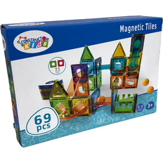 Magnetic tiles Constructor Kids Magnetic Tiles 69pcs