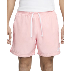 Normal Waist Shorts Nike Sportswear Men's Woven Flow Shorts Pink Polyester